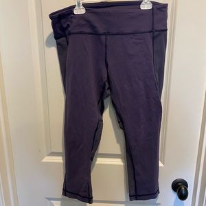 Lululemon capri pants size 12